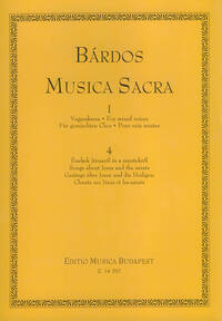 MUSICA SACRA FUR GEMISCHTEN CHOR GESANGE UBER JE CHANT