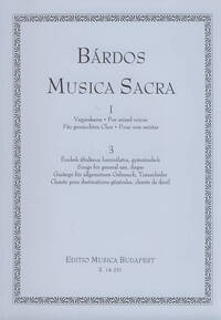 MUSICA SACRA FUR GEMISCHTEN CHOR GESANGE FUR ALL CHANT