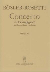 CONCERTO IN FA MAGGIORE PER OBOE (O FLAUTO) E OR