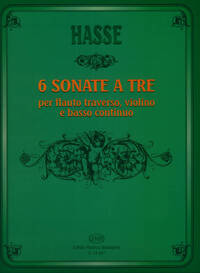 6 SONATE PER FLAUTO TRAVERSO, VIOLINO E BASSO CONT MUSIQUE D'ENSEMBLE