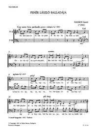 FEHER LASZLO BALLADAJA CHANT