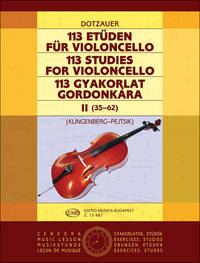 113 ETUDEN - VOLUME 2 VIOLONCELLE