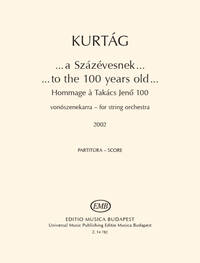 TO THE 100 YEARS OLD -HOMMAGE A TAKACS JENO 100 ORCHESTRE