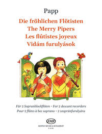 DIE FROHLICHEN FLOTISTEN 55 LEICHTE DUOS FUR SOP FLUTE A BEC
