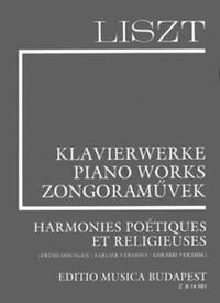 HARMONIES POETIQUES ET RELIGIEUSES PIANO