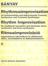 RHYTHMUSIMPROVISATION II FUR HERKOMMLICHE UND ELE PERCUSSIONS