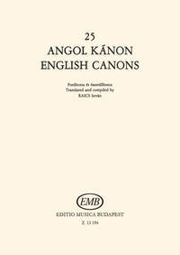 25 ENGLISH CANONS