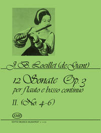 12 SZONATA II OP. 3 FLUTE TRAVERSIERE