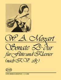 SONATA IN D MAJOR K 285 FLUTE TRAVERSIERE