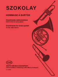 HOMMAGE A BARTOK DIVERTIMENTO FUR BLECHBLASERQUI MUSIQUE D'ENSEMBLE