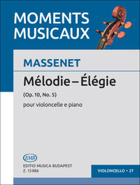 MELODIE - ELEGIE OP. 10, NO.5 VIOLONCELLE