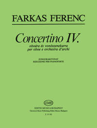 CONCERTINO FUER OB + STR HAUTBOIS