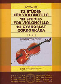 113 ETUDEN - VOLUME 1 VIOLONCELLE