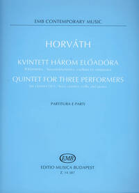 QUINTET FOR THREE PERFORMERS FOR CLARINET (SIB)