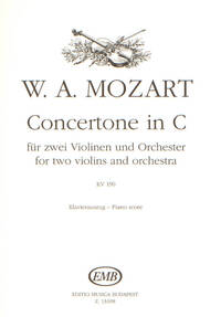 CONCERTONE IN C FUR ZWEI VIOLINEN UND ORCHESTER VIOLON