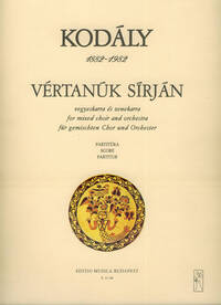 VERTAN K SIRJAN FUR GEM. CHOR UND ORCHESTRA (TEX