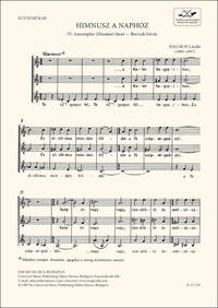 HIMNUSZ A NAPHOZ CHANT