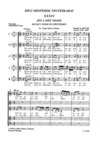 OLD MASTERS' MIXED CHORUSES V36 CHANT
