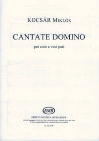 CANTATE DOMINO PER CORO A VOCI PARI CHANT