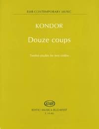 DOUZE COUPS TWELVE ETUDES FOR TWO VIOLINS VIOLONS