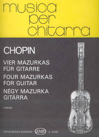 VIER MAZURKAS GUITARE