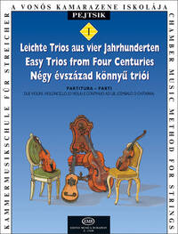 KAMMERMUSIKSCHULE FUR STREICHER I LEICHTE TRIOS A