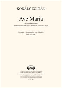 AVE MARIA FUR FRAUENCHOR UND ORGEL