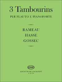 3 TAMBOURINS FLUTE TRAVERSIERE