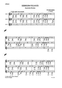 SZERELEM-VILLANAS CHANT