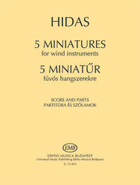 5 MINIATUREN FUR BLASINSTRUMENTE (ZWEI KLARINETT