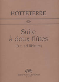 SUITE A DEUX FLUTES OP. 2, NO. 6 (B. C. AD LIB.) FLUTE TRAVERSIERE