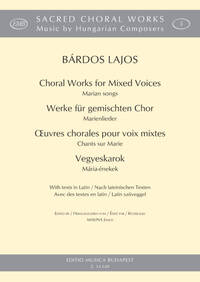 WERKE FUR GEMISCHTEN CHOR - MARIENLIEDER CHANT