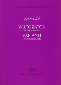 VARIANTI PER VIOLONCELLO SOLO VIOLONCELLE