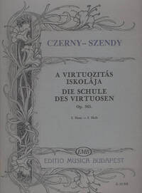 DIE SCHULE DES VIRTUOSEN I OP. 365 PIANO