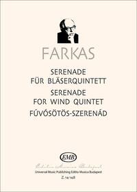 SERENADE FUR BLASERQUINTETT MUSIQUE D'ENSEMBLE