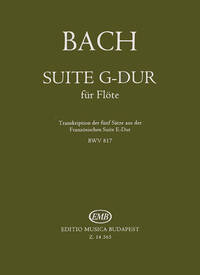 SUITE G-DUR FUR FLOTE FLUTE TRAVERSIERE