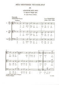 OLD MASTERS' MIXED CHORUSES V46 CHANT