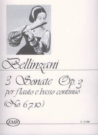 3 SONATEN FLUTE TRAVERSIERE