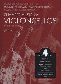 CHAMBER MUSIC FOR/ KAMMERMUSIK FUR VIOLONCELLI 4 -PARTITION+PARTIES SEPAREES