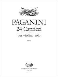 24 CAPRICCI PER VIOLINO SOLO OP. 1 VIOLON