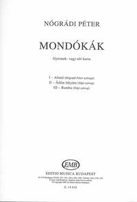 MONDOKAK GYERMEK- VAGY NOI KARRA CHANT