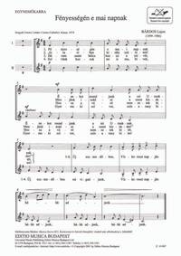 FENYESSEGEN E MAI NAPNAK CHANT