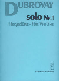 SOLO NR. 1 FUR VIOLINE VIOLON
