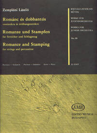 ROMANZE UND STAMPFEN FUR STREICHER UND SCHLAGZEU ORCHESTRE