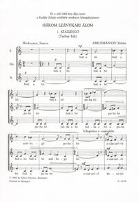 HAROM LEANYKARI ALOM CHANT