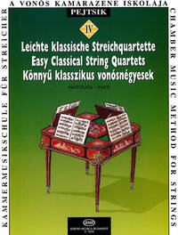 KAMMERMUSIKSCHULE FUR STREICHER IV LEICHTE KLASSZ
