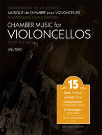 CHAMBER MUSIC FOR/ KAMMERMUSIK FUR VIOLONCELLI 15 -PARTITION+PARTIES SEPAREES