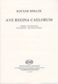 AVE REGINA CAELORUM FOR FEMALE CHOIR CHANT