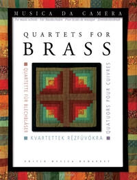 QUARTETS FOR BRASS - QUARTETTE FUER BLECHBLASER MUSIQUE D'ENSEMBLE