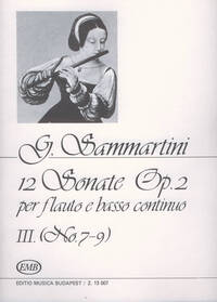 12 SONATA, OP. 2 III OP. 2 FLUTE TRAVERSIERE